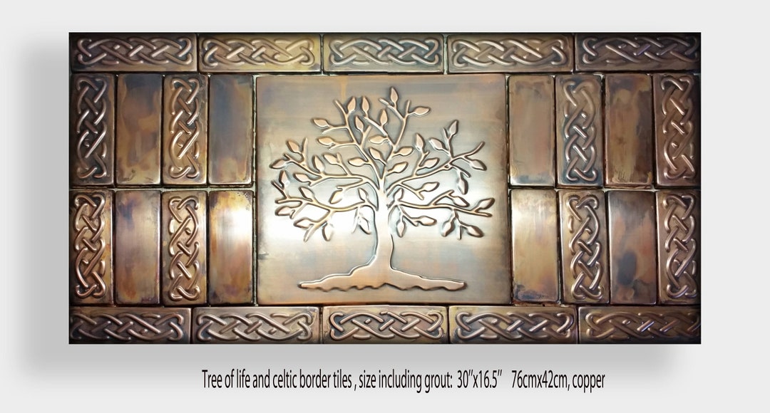 Tree of Life, Tree Tiles, Symbol of Tree, SET OF 27 TILES, Artistic ...