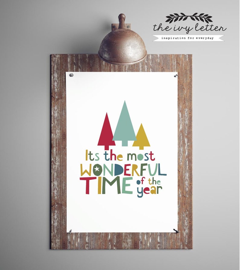Printable Art E Digital Print Gift Ideas Holiday Wall Decor