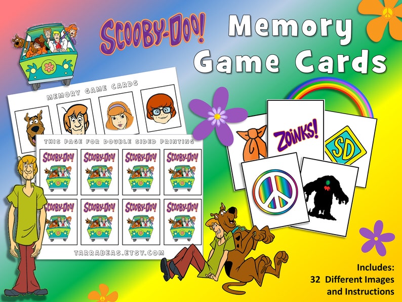 scooby doo maze party favor