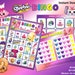 Shopkins Bingo Game Printable Party Game | Etsy