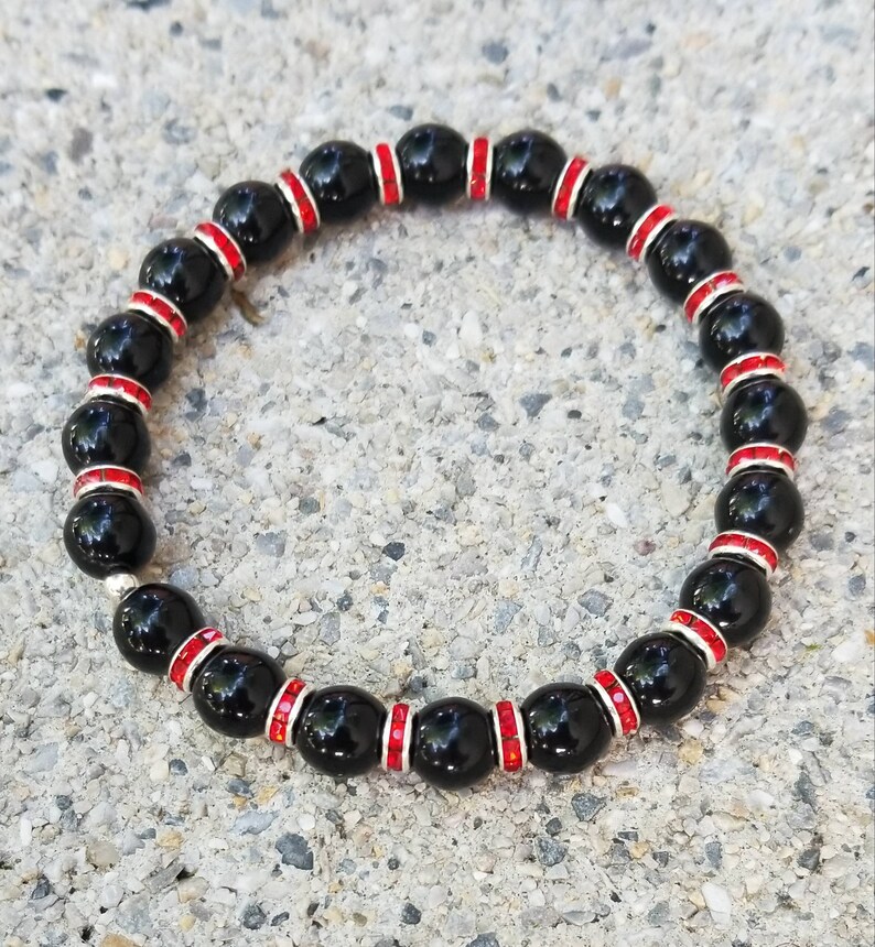 Thin Red Line Bracelet Thin Red Line Jewelry Firefighter Etsy