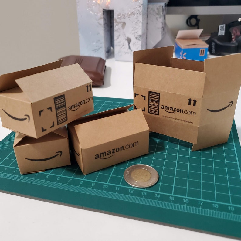 SVG File and PNG File Amazon Box Ornament for Cricut Cutting Machine Etsy Canada