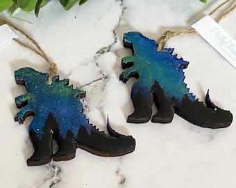 Godzilla Northern Lights Ornament