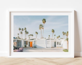 Palm Springs House Art Print Photography Art