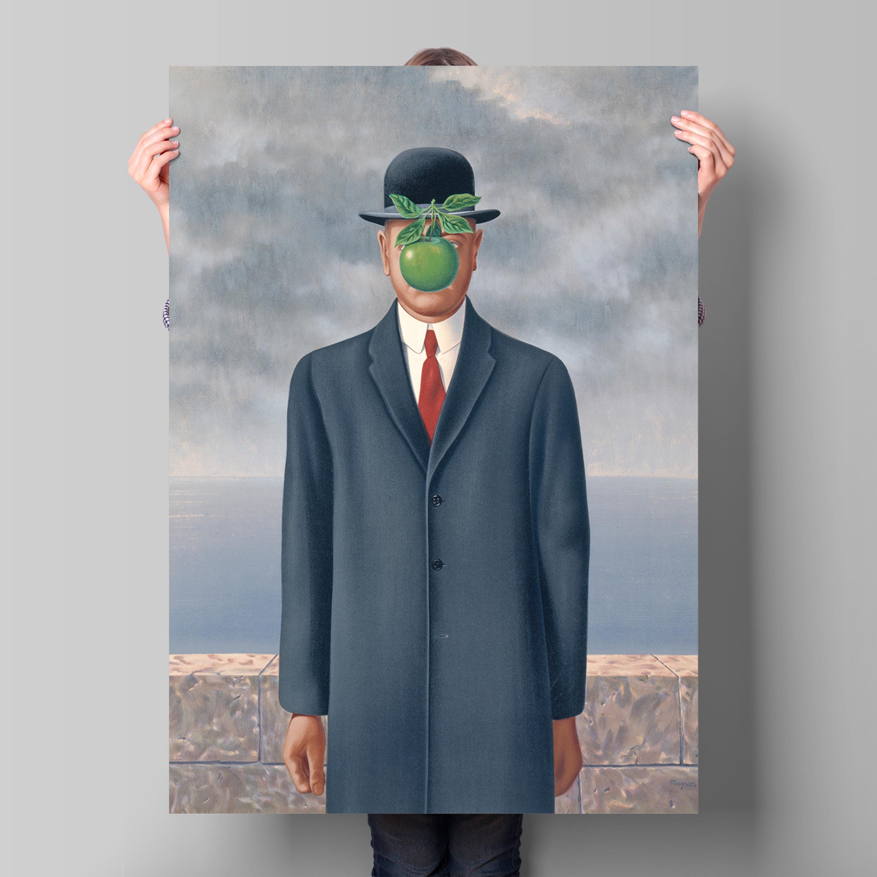 The Son of Man Art Print, Modern Art by Rene Magritte - Etsy