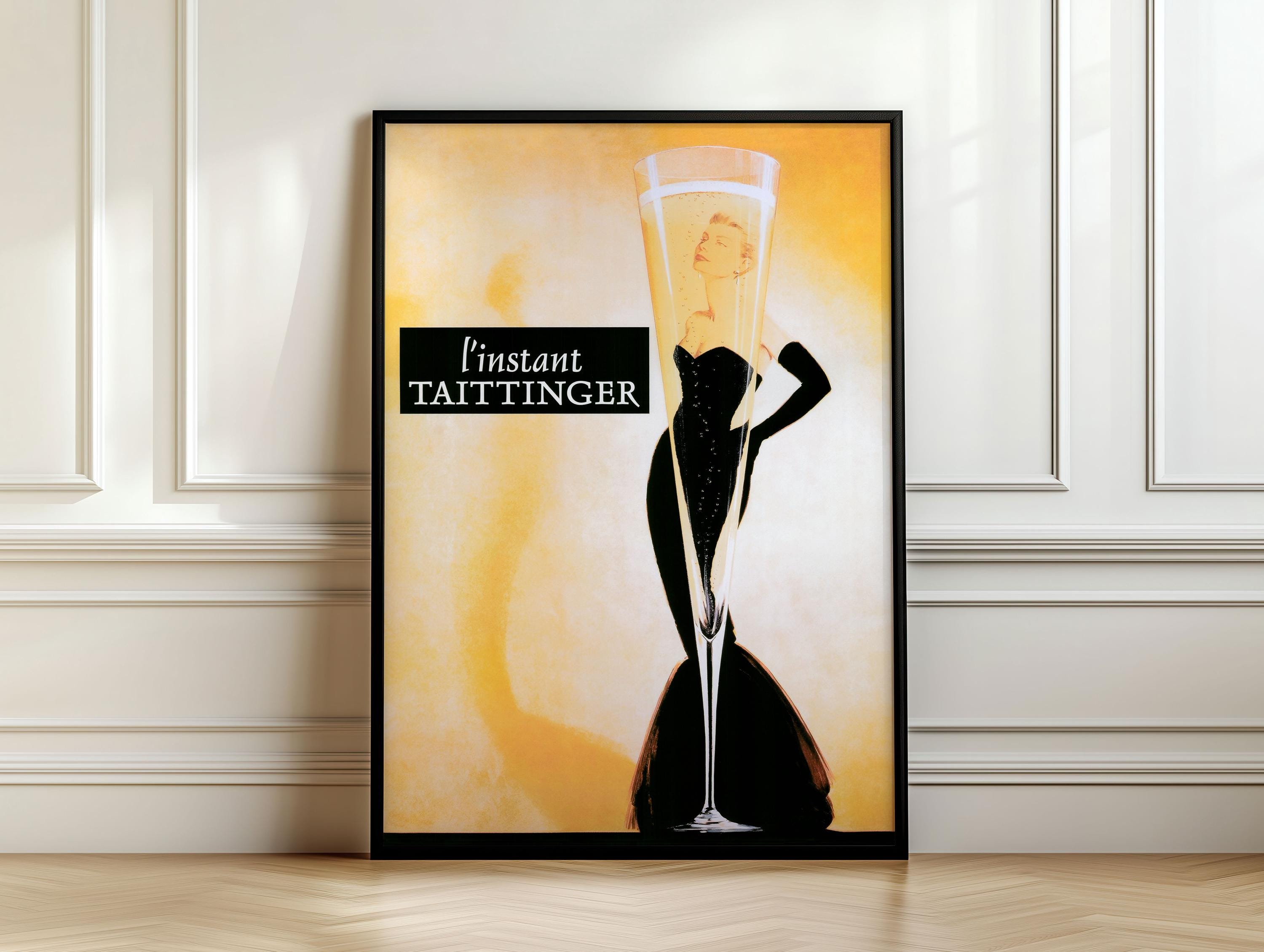 Champagne Gosset 額縁ヴィンテージ・アートポスター il_fullxfull.7767977042_o6qz.jpg