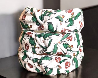 Philly Special Headband | Retro Philadelphia Eagles Inspired Hair Accessory | Knotted Headband for Adults & Kids | Philly Football Print