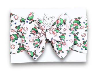 Philadelphia Phanatic Hair Bow: Phillies Baseball Accessories