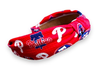Liberty Bell |Philadelphia Baseball Headband | Phillies Inspired Prints | Knotted Headbands for Adults & Kids| Mommy and Me Hair Accessories