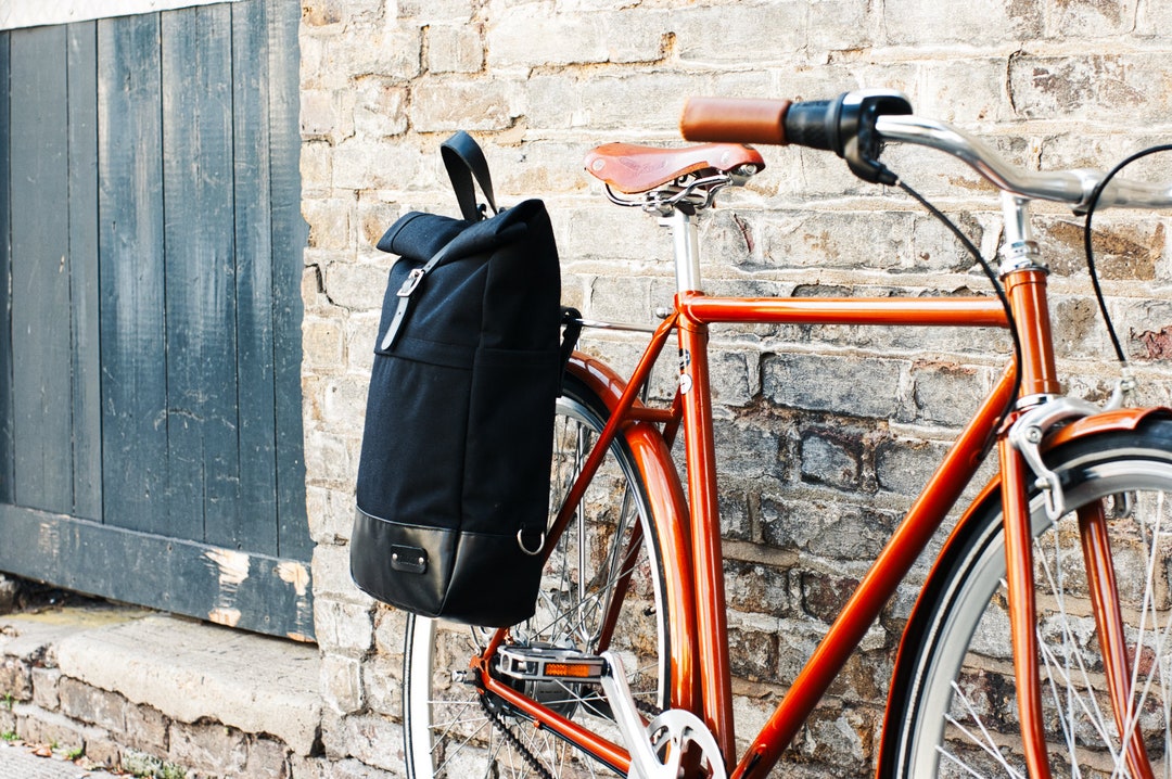 Roll Top Pannier Backpack / Backpack Pannier Bag / Bike Bag / Bike