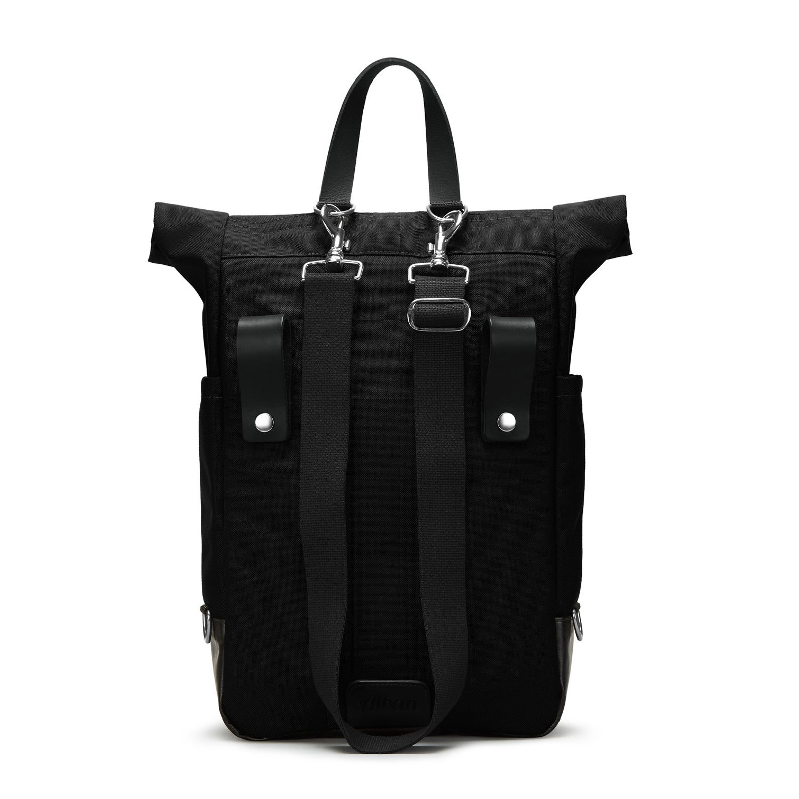 Roll Top Pannier Backpack / Backpack Pannier / Cycle Bag / Etsy UK