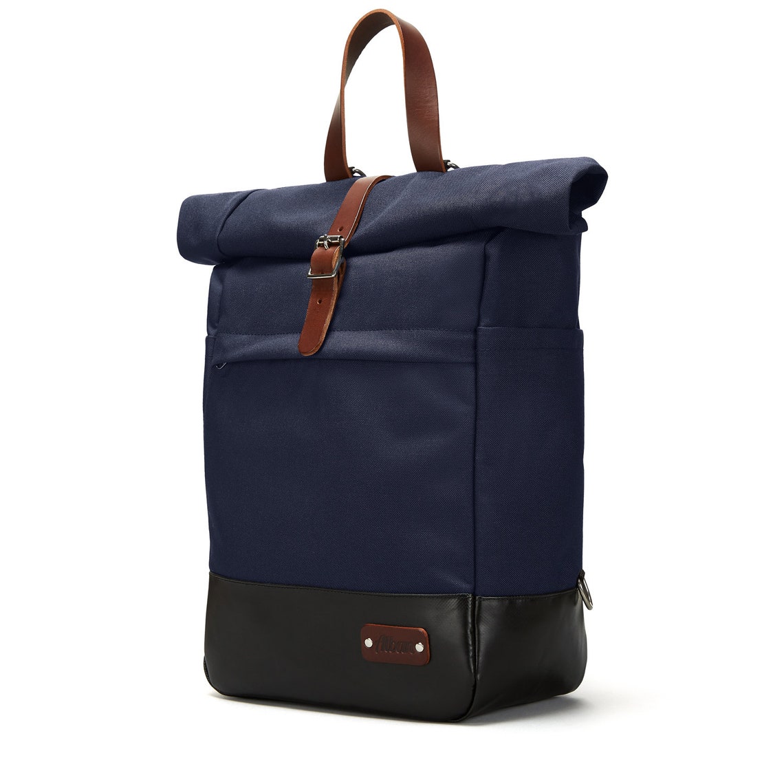 Roll Top Pannier Bag / Cycle Bag / Pannier Backpack / Bicycle Etsy UK