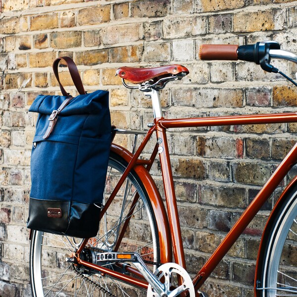 RollTop Pannier / Backpack Pannier Bag / Cycle Bag / Pannier Backpack / Bicycle Bag / Pannier Bag / Bike Bag / Bike Pannier