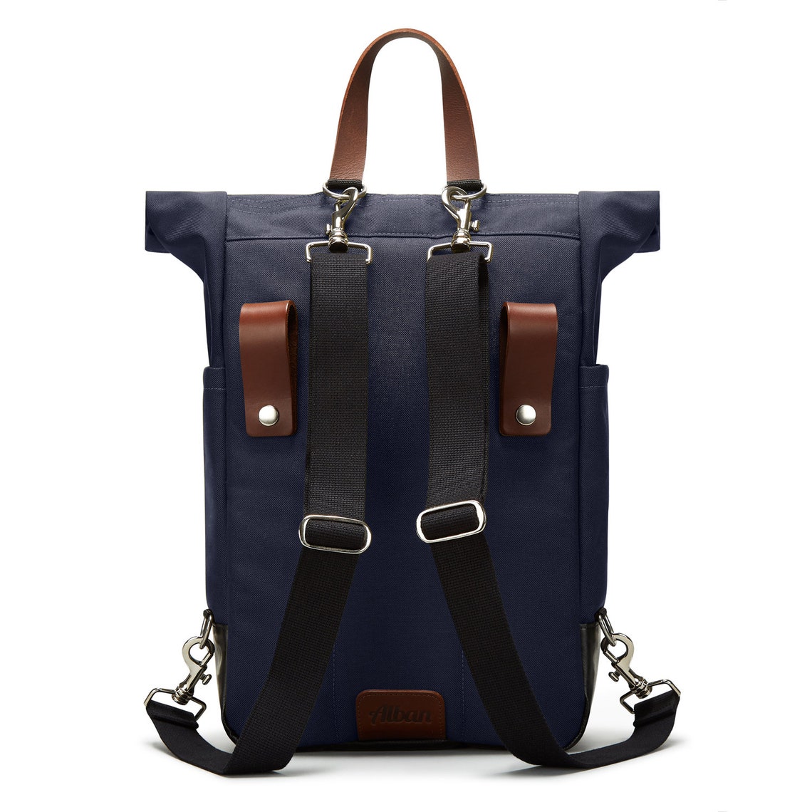 Roll Top Pannier Bag / Cycle Bag / Pannier Backpack / Bicycle Etsy UK