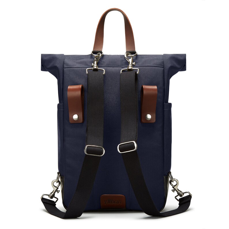 Roll Top Pannier Bag / Cycle Bag / Pannier Backpack / Bicycle Etsy UK