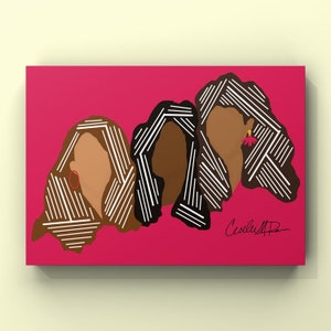 8"x10" Druck: Freundschaftsserie