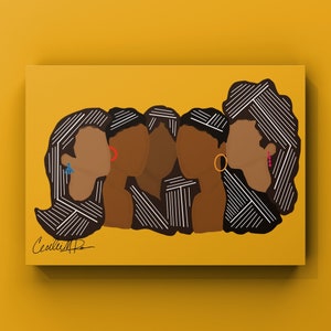 8”x10” Print: "A Mother’s Village”