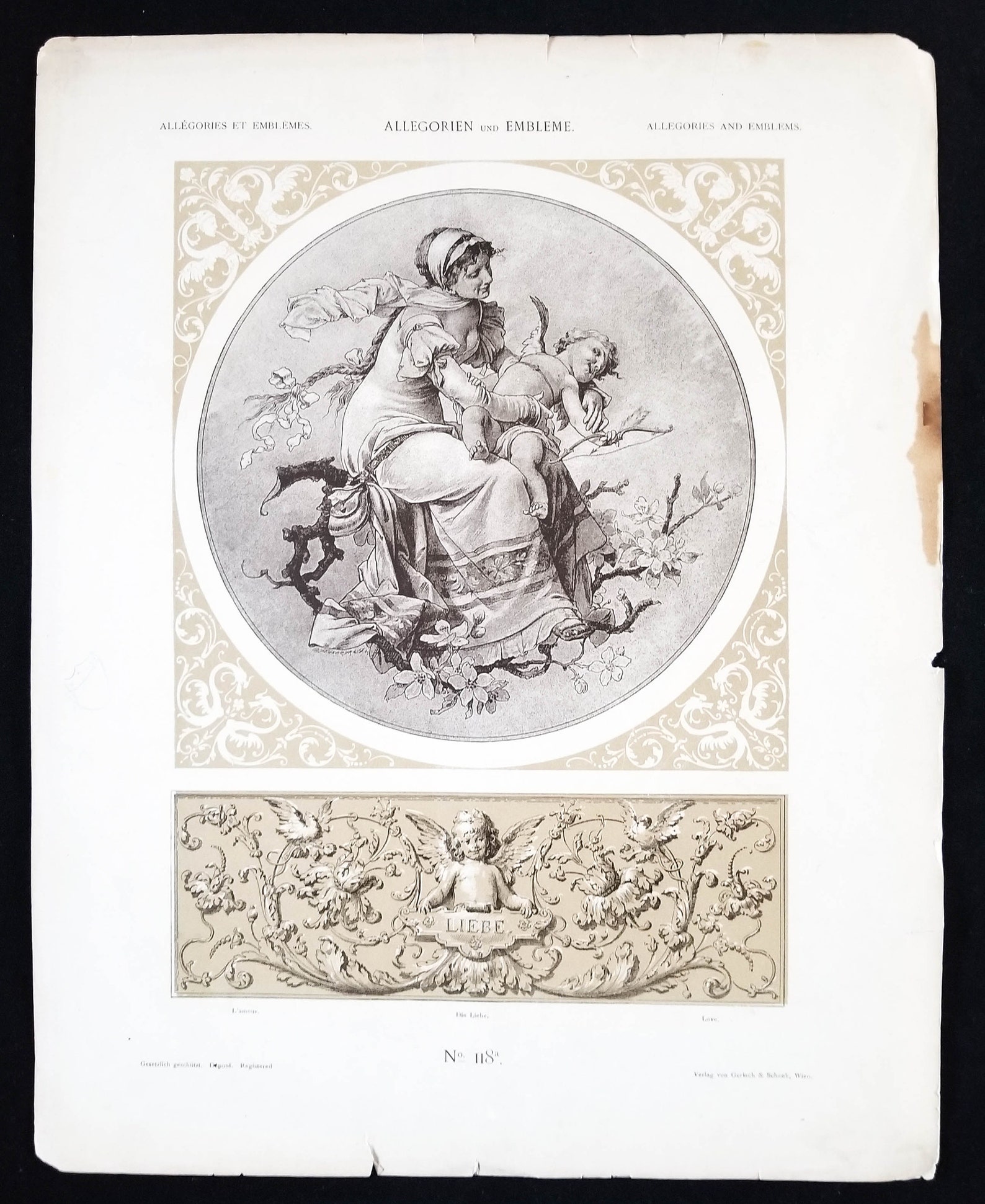 Antique Engravings 12 X 15 1800s Engravings Gerlach Etsy