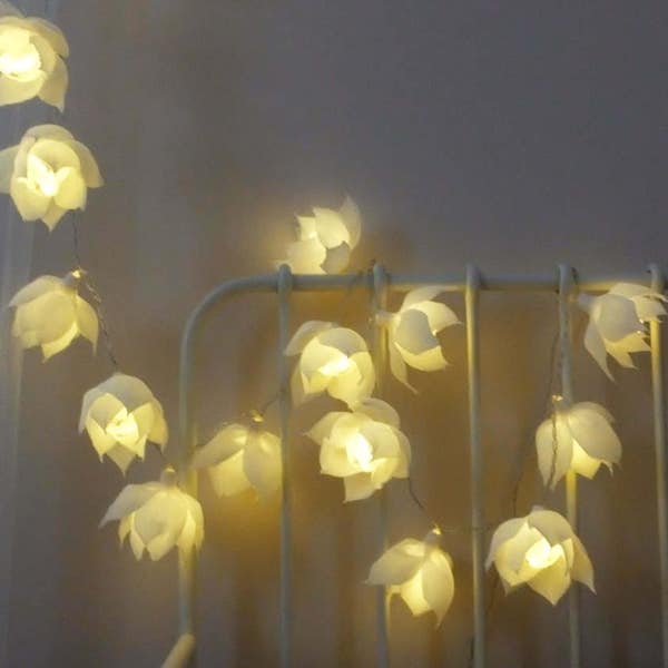 String lights, Lights garland, Battery lights, Garland, Wedding lights, String lights, Flower lights,  Fairy lights, Home lights