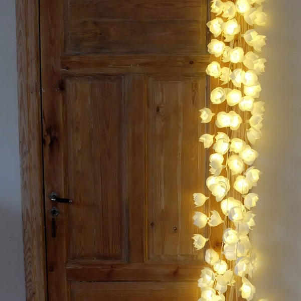 String lights, Lights garland, Battery lights, Garland, Wedding lights, String lights, Flower lights,  Fairy lights, Home lights