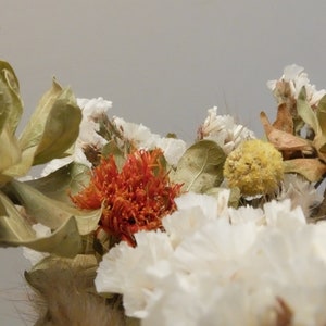 Dried flower bouquet // Flower bunch // Rustic wedding bouquet // Natural flower // Peonies // Roses // Magnolia // fleurs séchées image 7