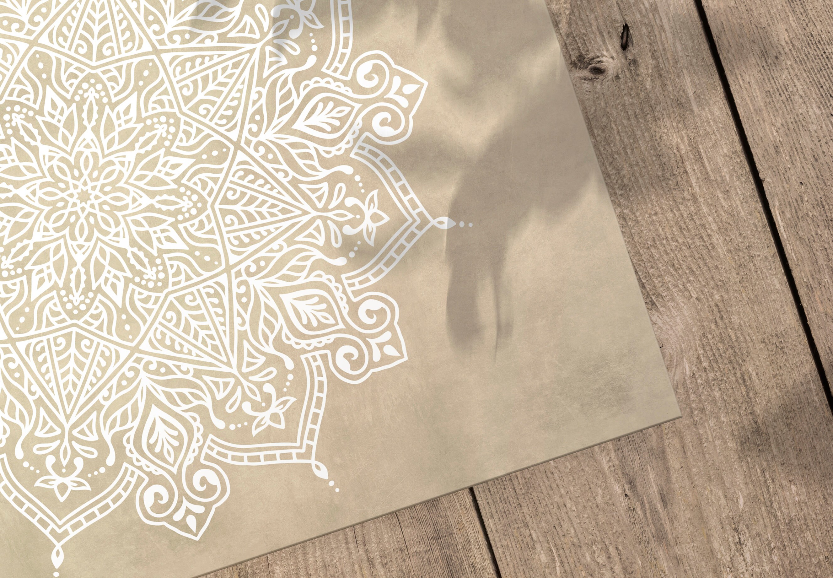 Beige Mandala Wall Art Set of 3 – Neutral Toned Mandala Prints ...