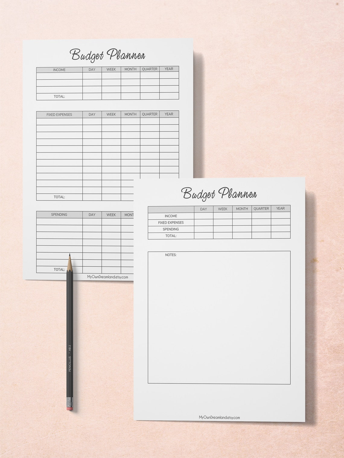 Finance Planner Printable Template Monthly Printable Budget - Etsy