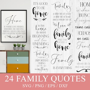 Svg citations famille, dictons famille Svg, ensemble Svg signe famille, Svg amour famille, lot Svg famille