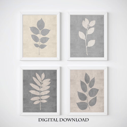 Rustic Home Decor Wall Art Printable Set of 3 Prints Etsy