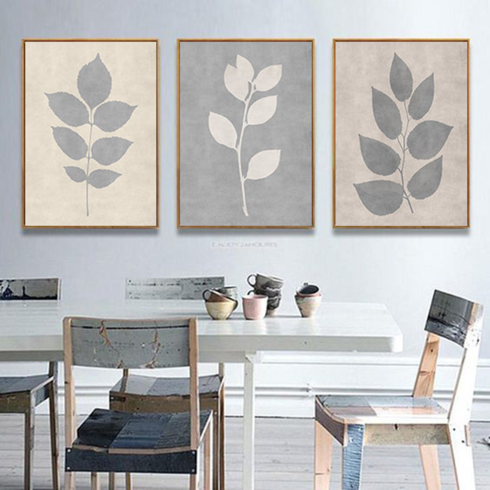 Rustic Home Wall Art Living Room Prints Set of 3 Wall Art Etsy
