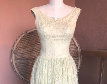 1950's Lace Party Dress