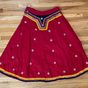 Vintage Handmade Beaded skirt