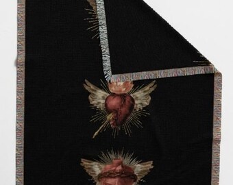 Sacred Heart Throw Blanket