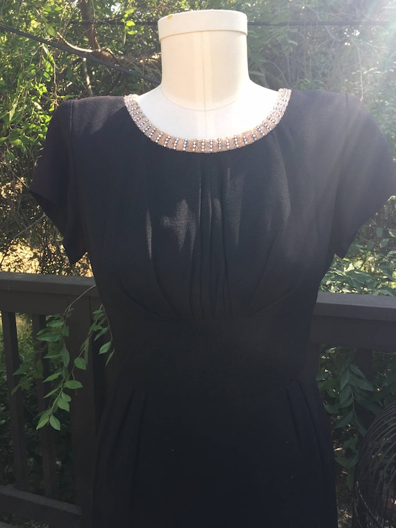 1950's Little Black Dress | Etsy