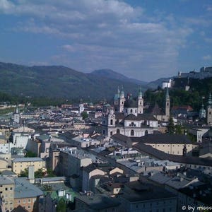 Salzburgo / Áustria - foto para impressão - pode ser usada para cartões, cartões postais, pôsteres, molduras