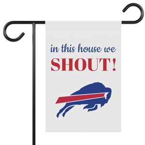 Buffalo Bills Garden Flag: NFL Fan Decor, Double-Sided
