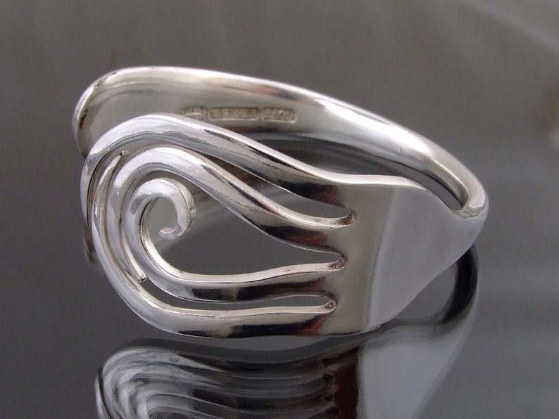 Vintage Silver Plated Fork Bracelet Bangle Handmade jewellery