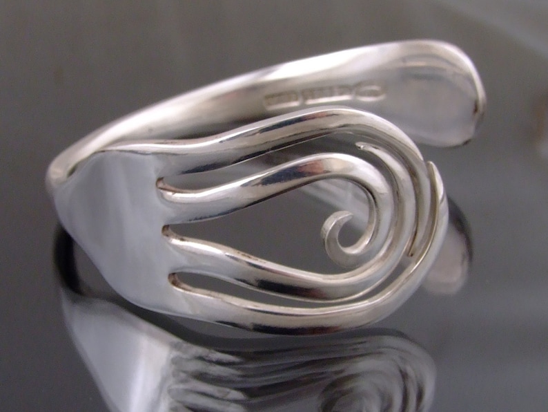 Vintage Silver Plated Fork Bracelet Bangle Handmade jewellery