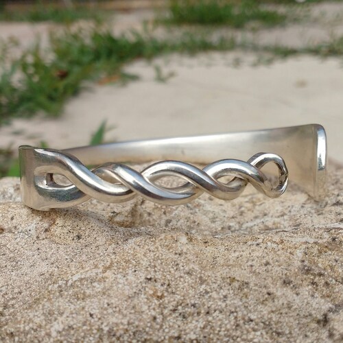 Vintage Silver Plated Fork Bracelet Bangle Handmade Jewellery Etsy UK