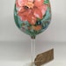 Mother's Day gift - Tropical wine glass - gin glass - bright glass - wine glass gift - unique birthday gift