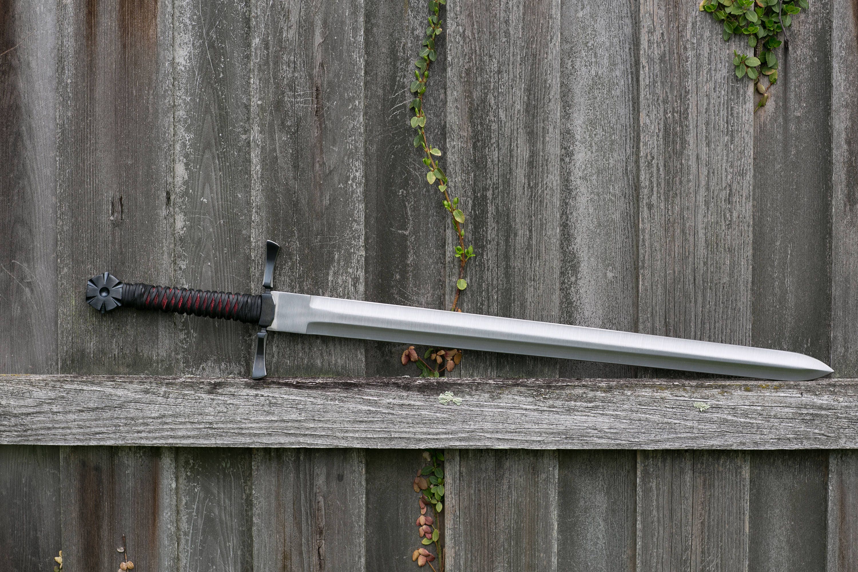 Bastard Sword 3D Crossguard Etsy