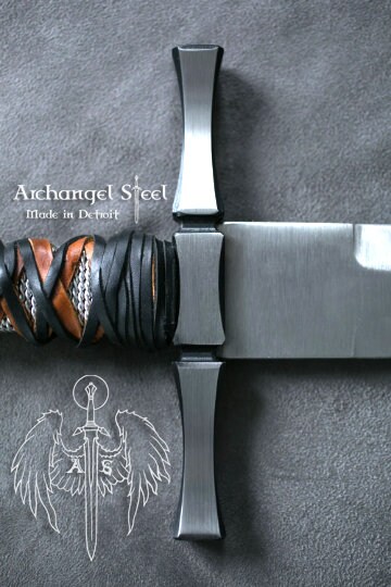 Bastard Sword 3d Crossguard Etsy