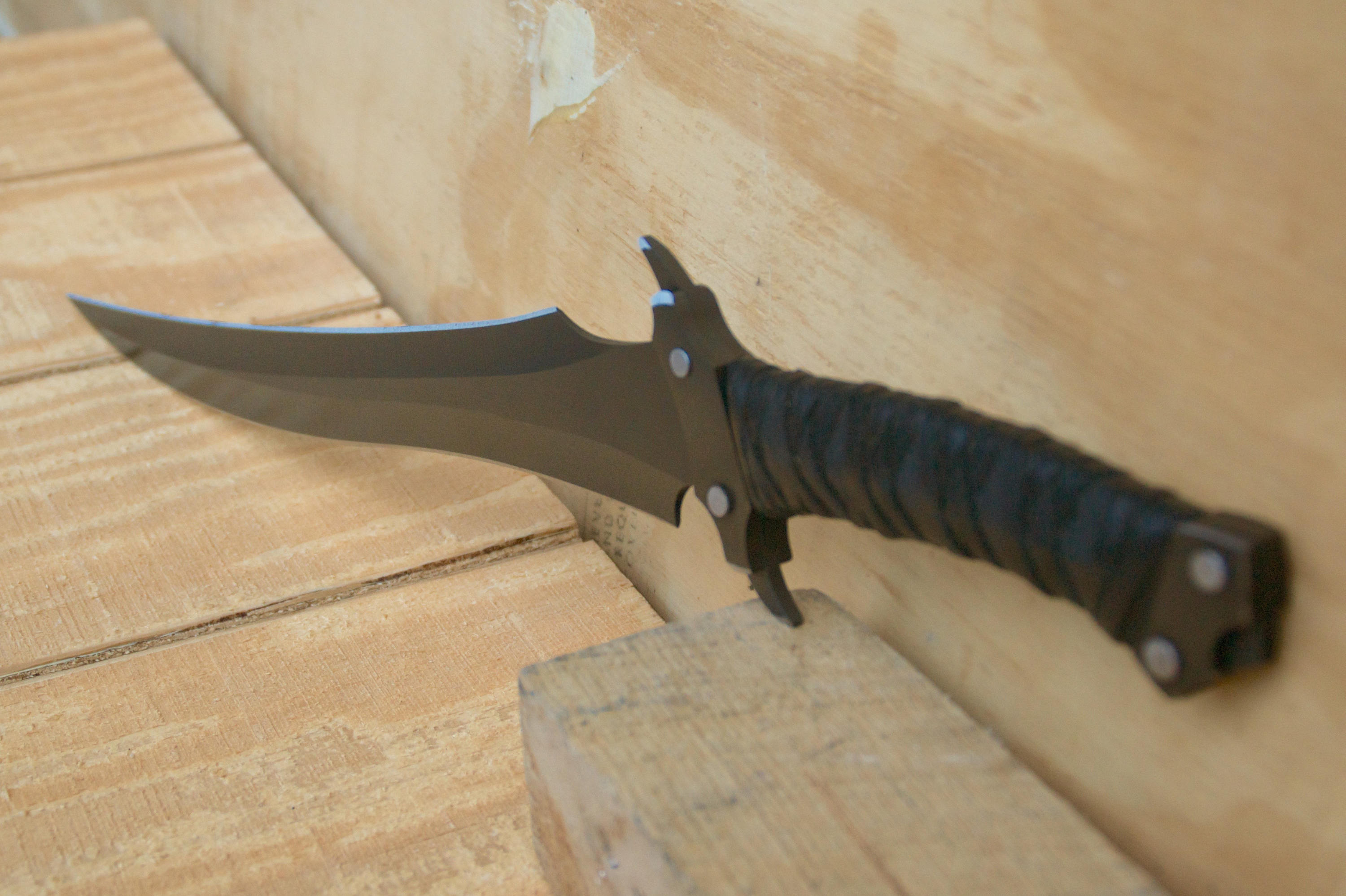 Pirate Dagger with Carved Handle