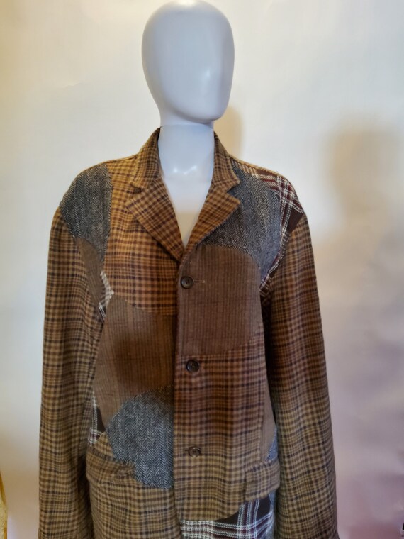Comme Des Garcons Patchwork Shirt - image 4