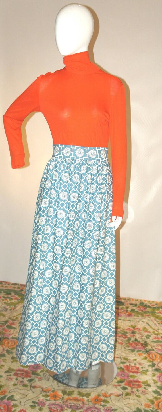 Vintage Mod Maxi Dress