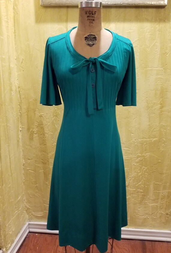 Vintage 70s Jersey Dress - image 5