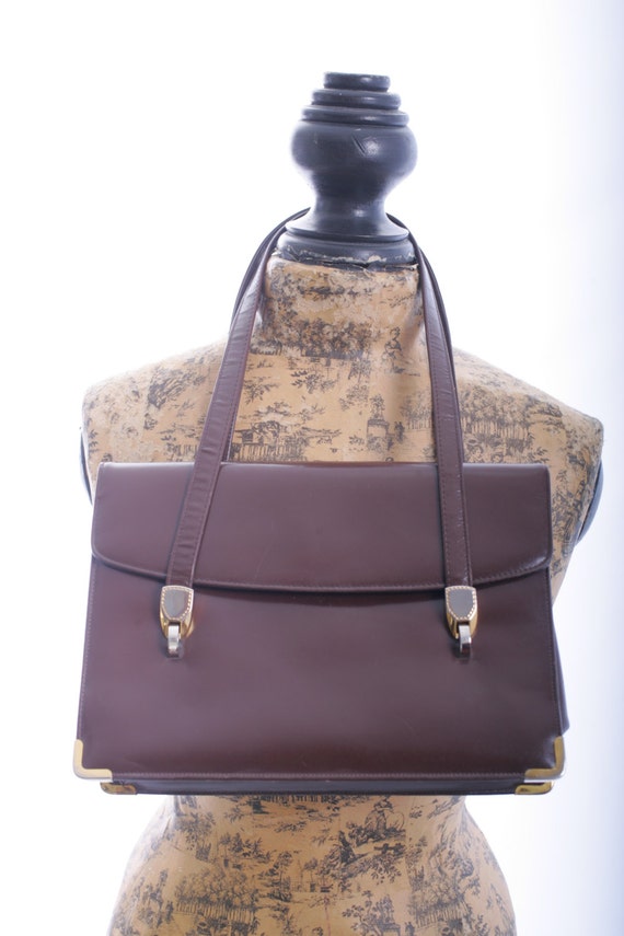 Lady Browning Vintage Brown Bag