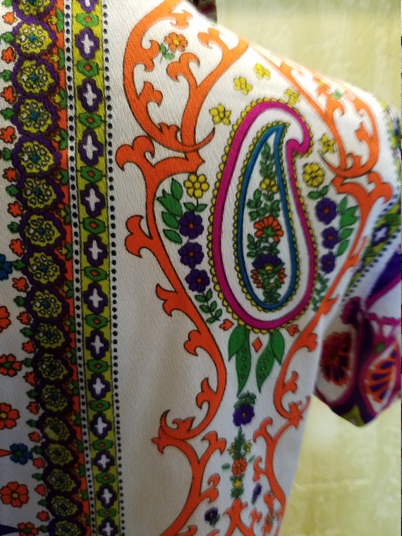 Alex Coleman Psychedelic Blouse - image 3