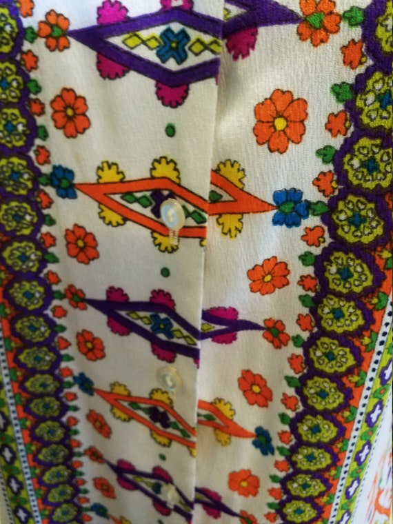 Alex Coleman Psychedelic Blouse - image 2