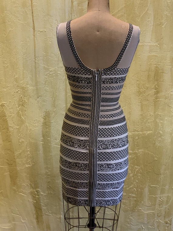 Herve Leger Bandage Dress Size L - image 3